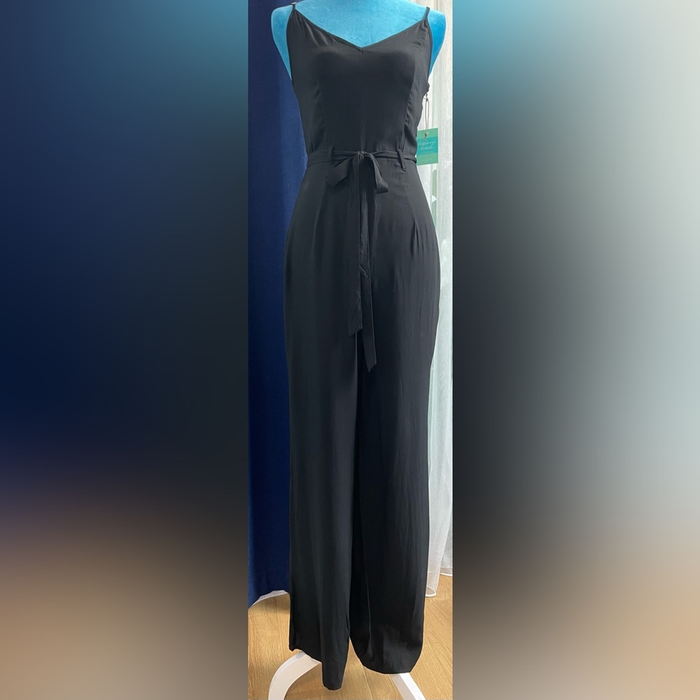 Forever 21 - Wide-Leg Belted Jumpsuit - Size S